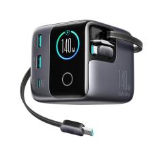 Joyroom - Joyroom Bordsladdare 140W med 5 Portar GaN Dubbla Utdragbara Kablar