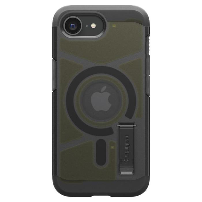 Spigen - Spigen iPhone 16e Mobilskal Magsafe Tough Armor - Frost Svart