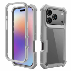 A-One Brand - iPhone 17 Pro Mobilskal TPU + PC Shockproof - Grå