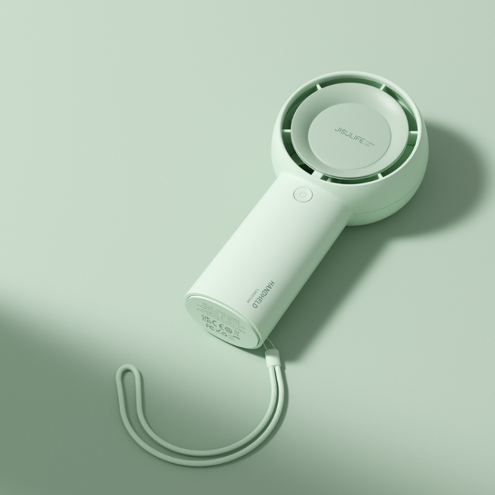 Jisulife - Jisulife Mini Bärbar Handfläkt 4000 mAh Fan 5 Plus - Grön