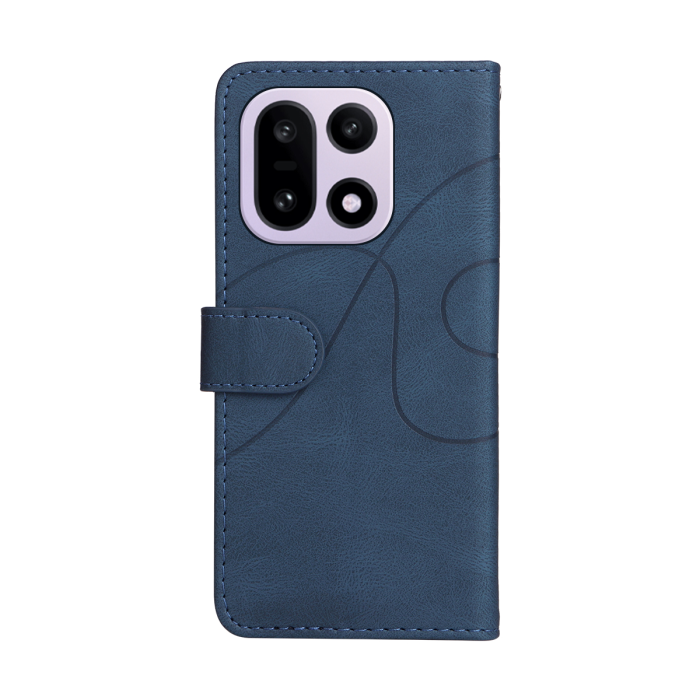 A-One Brand - OnePlus 15 5G Konstläder Plånboksfodral Bi-Färg Splicing Desig