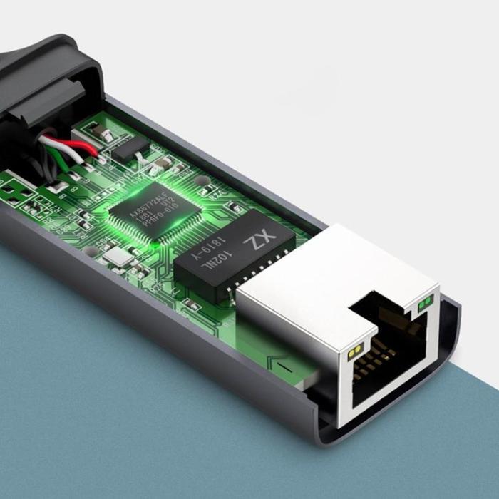 Ugreen - Ugreen USB-C 1000 Mbps Gigabit Ethernet Extern Nätverksadapter - Grå