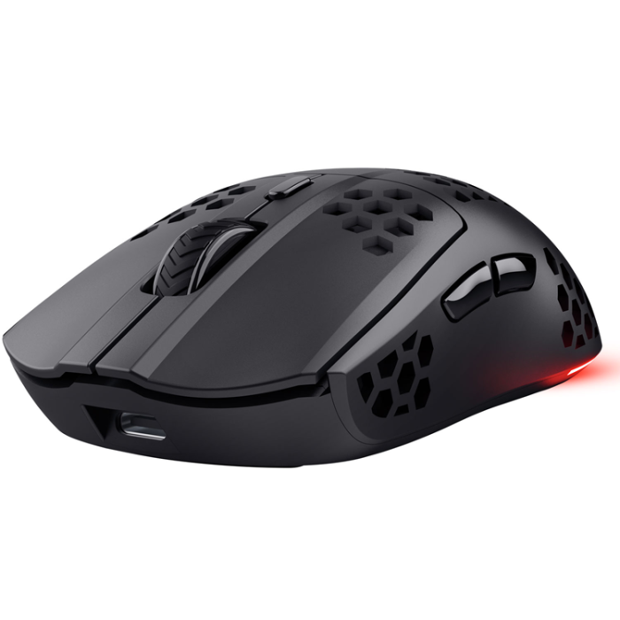 Trust - TRUST Gamingmus GXT 929 Helox Lättvikts - Svart