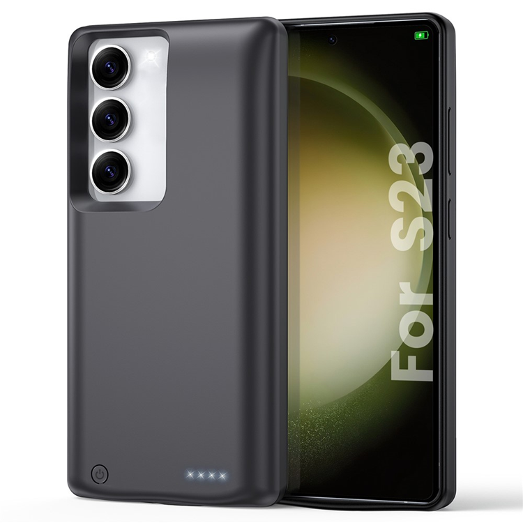 Galaxy S23/S22 5G Batteriskal 10000mAh - Svart | 2353 | AlltMobil