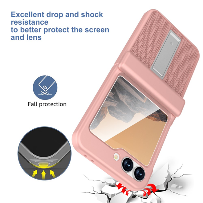 A-One Brand - GW182 Galaxy Z Flip 7 FE/Z Flip 6 Mobilskal - Rosa