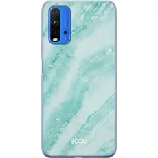 Gustaf - Mobilskal till Xiaomi Redmi 9T med Mint Marble