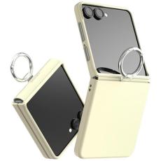 Araree - Araree Galaxy Z Flip 7 Mobilskal Aero Flex East-Grip Ring - Cream
