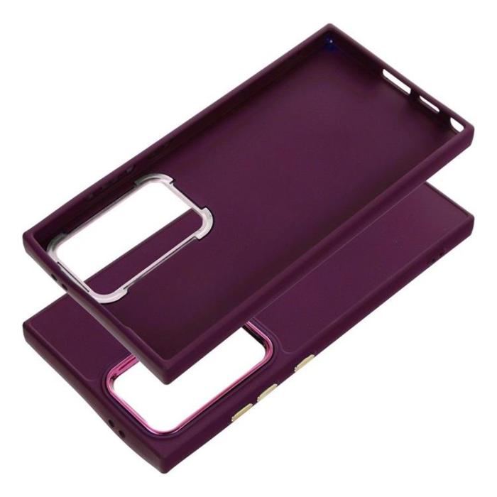 OEM - Galaxy S24 Ultra Mobilskal Frame - Lila