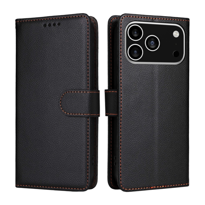 A-One Brand - iPhone 17 Pro Plånboksfodral RFID Blocking med Handledsrem