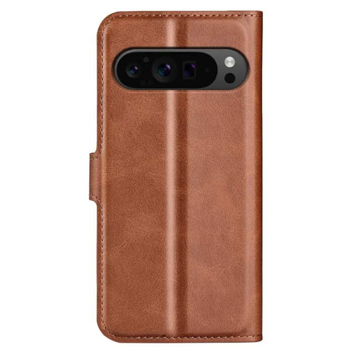 Taltech - Google Pixel 9 Pro XL Plånboksfodral - Brun