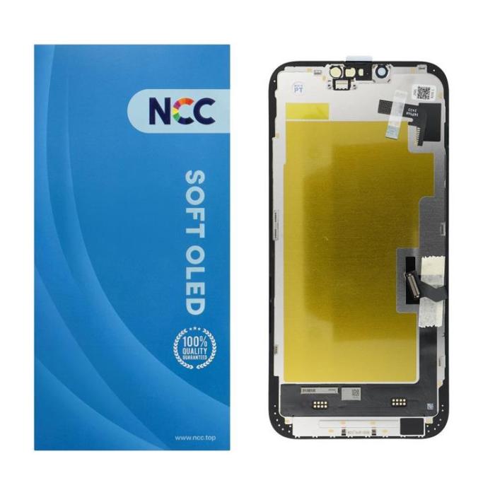 SpareParts - iPhone 14 Plus Skärm med LCD-display NCC Soft OLED Utbytbar IC