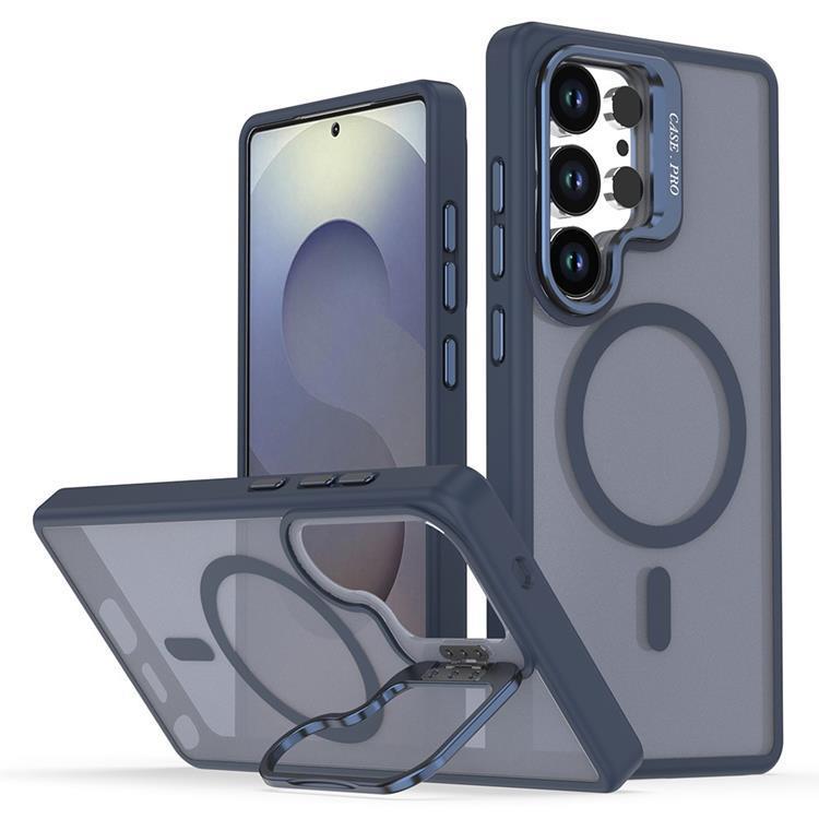 Galaxy S26 Ultra Mobilskal MagSafe Kickstand - Blå (Blå) | 2353 | AlltMobil
