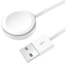 Celly - Celly Tr&aring;dl&ouml;s Apple Watch-laddare USB-A