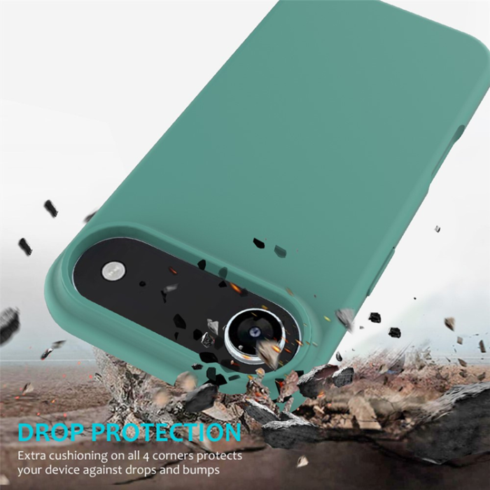 A-One Brand - iPhone Air Mobilskal Liquid Silikon - Mörkgrön