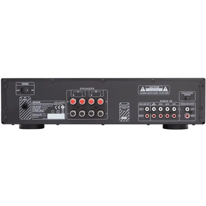 AIWA - Aiwa Förstärkare med Bluetooth 2 x 60 Watt RMS - Svart