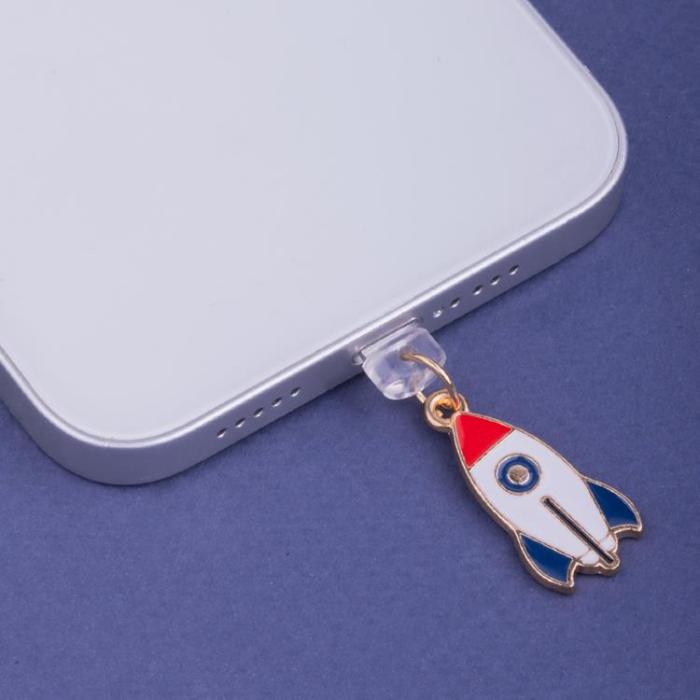 OEM - Hängande Charms SPACE för Mobil (USB-C)