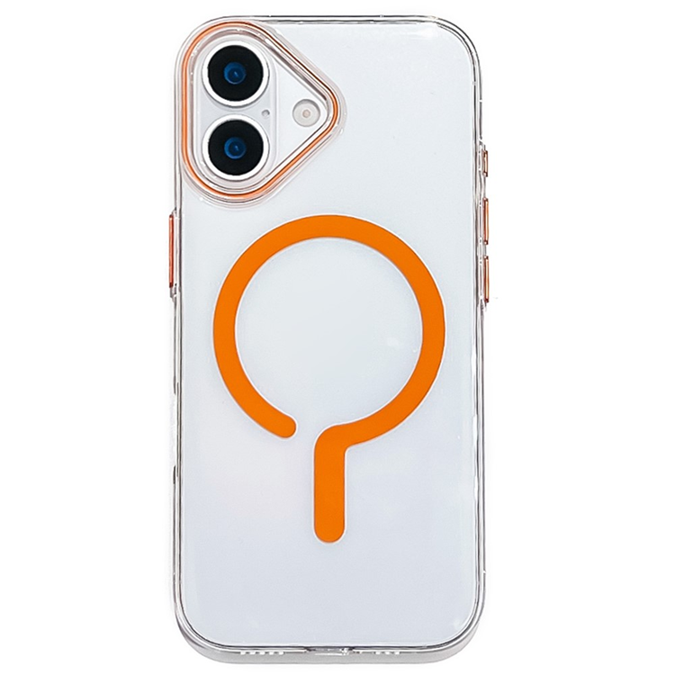 iPhone 17 Mobilskal MagSafe TPU + PC - Orange | 2353 | AlltMobil