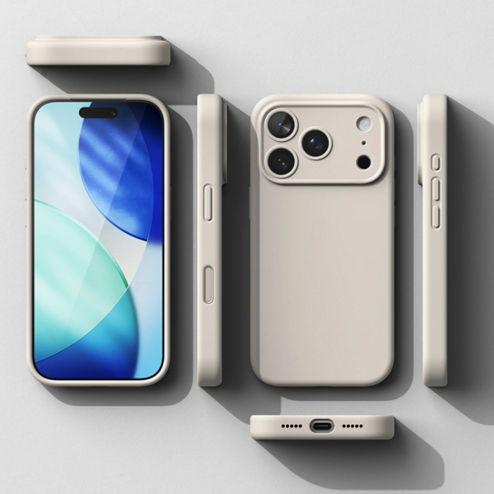 Ringke - Ringke iPhone 17 Pro Max Mobilskal Magsafe Magnetic Silikon - Stone