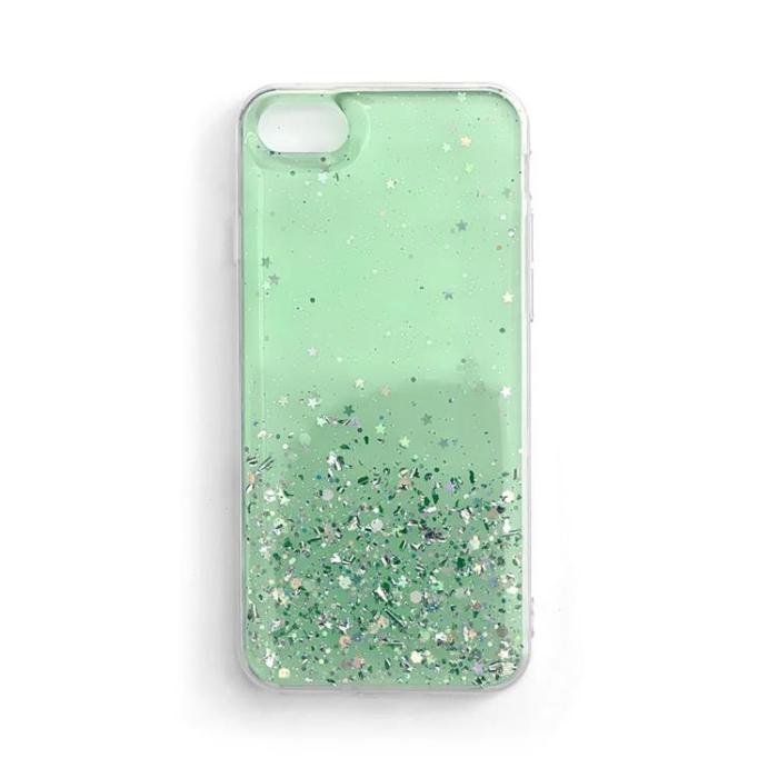 Wozinsky - Wozinsky Star Glitter Shining Skal Xiaomi Mi 10T Lite - Grön