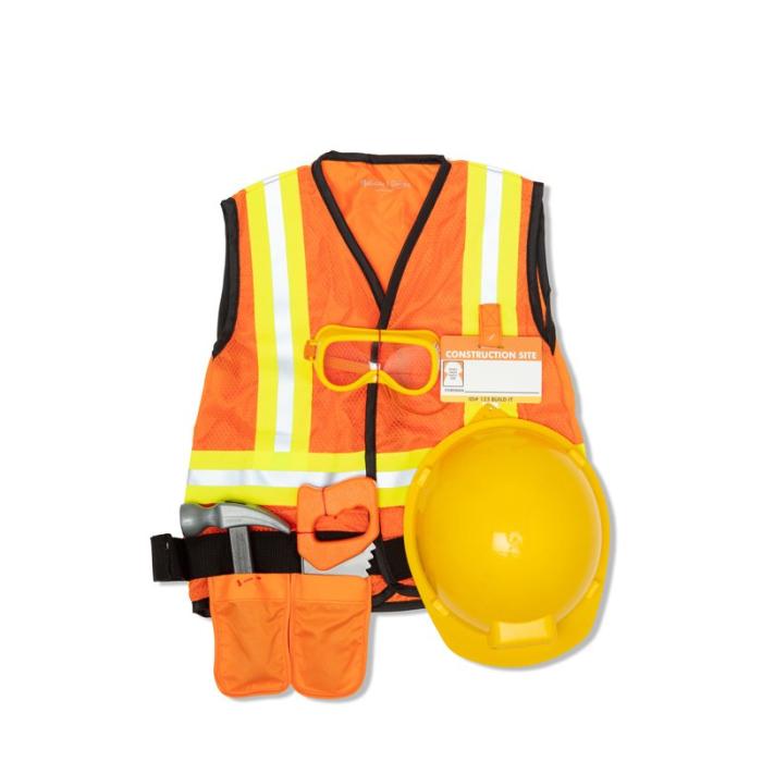 MND - MND Kostymset Role Play Costume Set Construction Worker