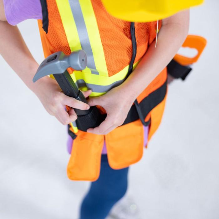 MND - MND Kostymset Role Play Costume Set Construction Worker