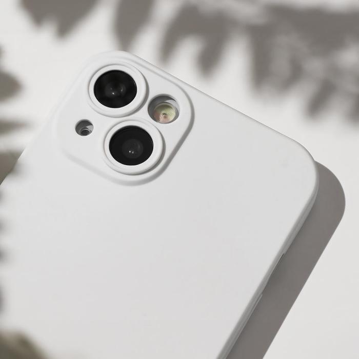 OEM - iPhone 13 Pro TPU Skal Stöttåligt Matt Vit