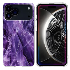 A-One Brand - iPhone 17 Pro Max Mobilskal Marble Pattern Printing Soft