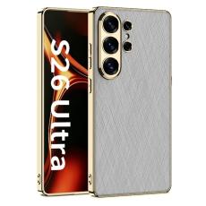 GKK - GKK Mobilskal f&ouml;r Samsung Galaxy S26 Ultra Elektropl&auml;terad PC + TPU - Gr&aring;
