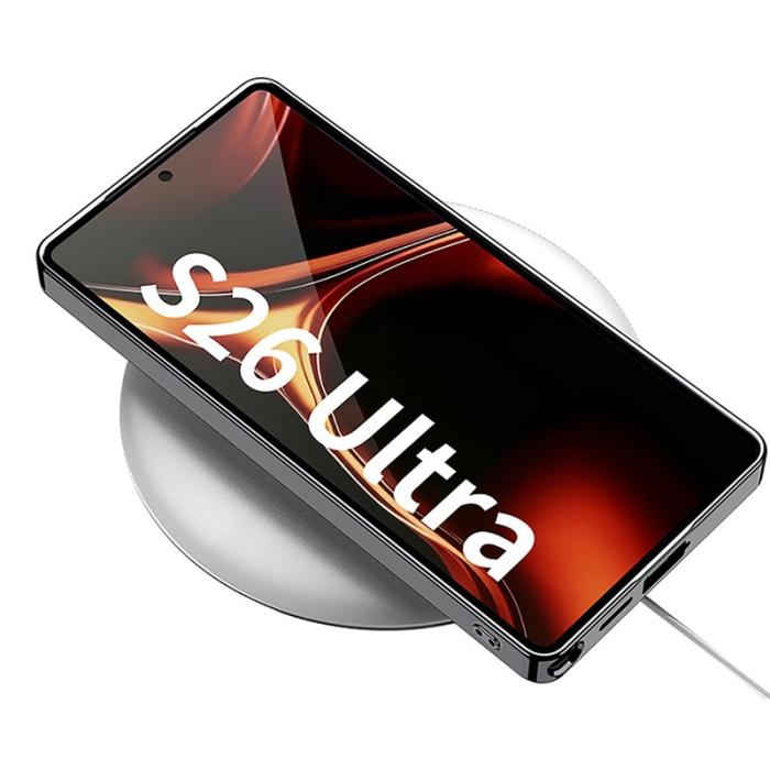 GKK - GKK Mobilskal för Samsung Galaxy S26 Ultra Elektropläterad PC + TPU - Grå