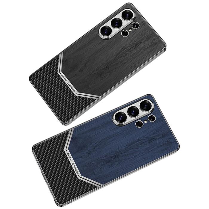GKK - GKK Mobilskal för Samsung Galaxy S26 Ultra Elektropläterad PC + TPU - Grå
