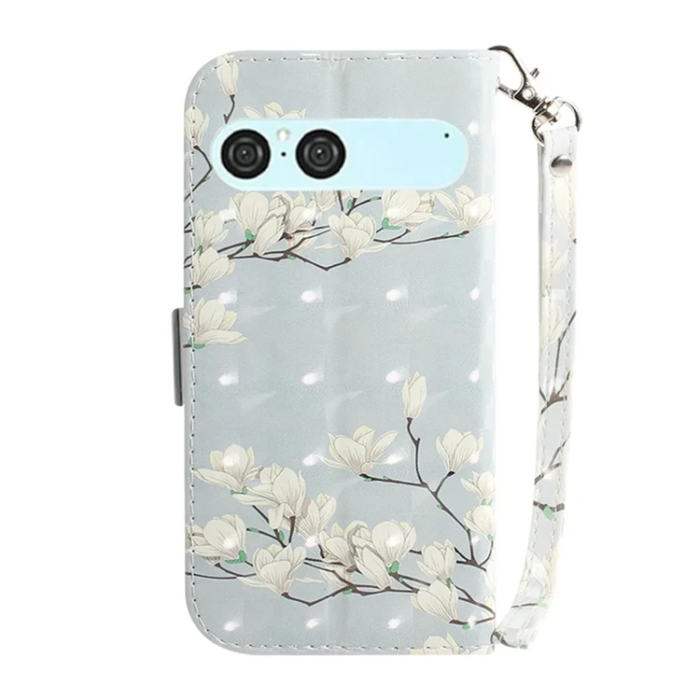 A-One Brand - Sony Xperia 10 VII Plånboksfodral med Handledsrem - Magnolia