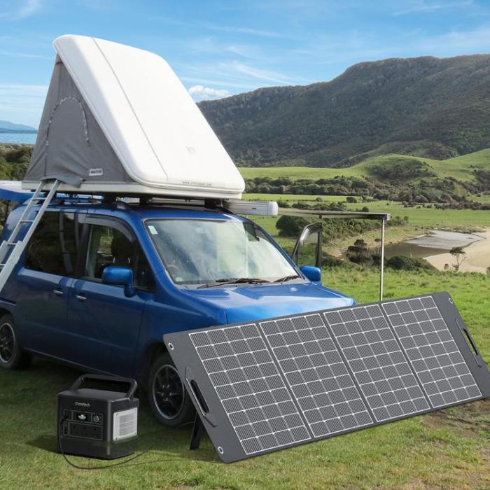 Choetech - Choetech Solar Panel (400W) Light Weight - Svart