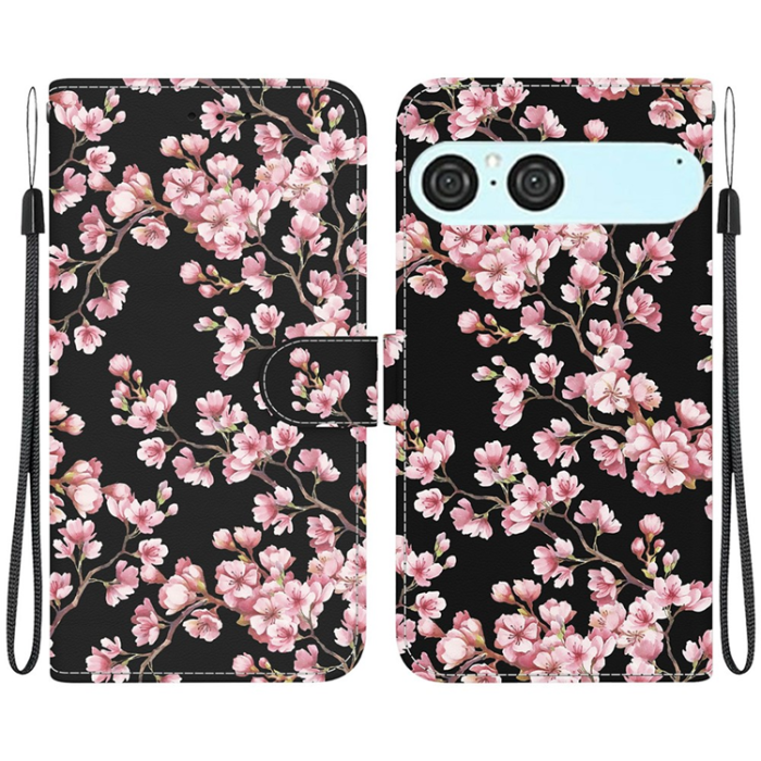 A-One Brand - Sony Xperia 10 VII Plånboksfodral Pattern Printing - Blossom