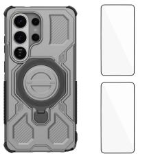 WANLONFENG - WANLONFENG Mobilskal till Samsung Galaxy S26 Ultra PC TPU KJ Serie - Gr&aring;