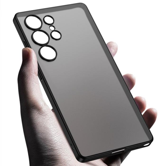 GKK - GKK Samsung Galaxy S25 Ultra Fodral Matte Skin - Grå