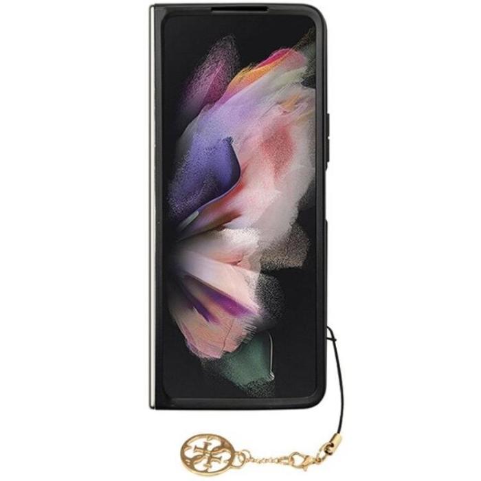 Guess - Guess Galaxy Z Fold 5 Mobilskal Charms Collection - Grå