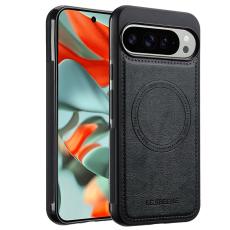 LC.imeeke - LC.IMEEKE Google Pixel 10 Pro Fodral KonstL&auml;der - Svart