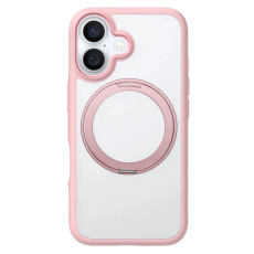 Torras - Torras iPhone 16 Plus Mobilskal Magsafe Ostand R Fusion - Rosa