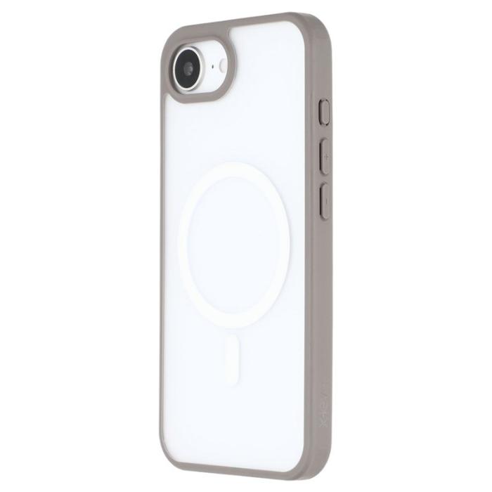 X-Level - X-LEVEL Mobilskal till iPhone 16e Magnetiskt PC + TPU Matt Grå
