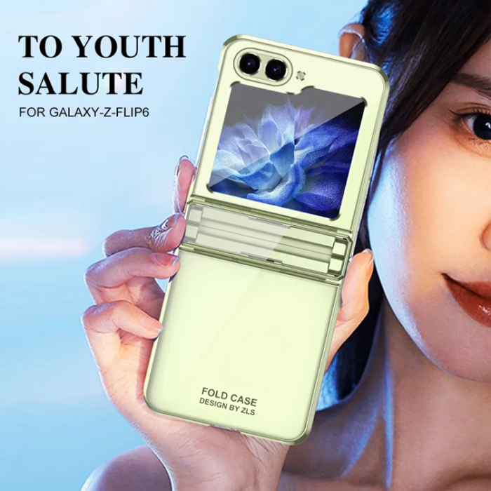 Taltech - Galaxy Z Flip 6 5G Mobilskal - Ljusgrön