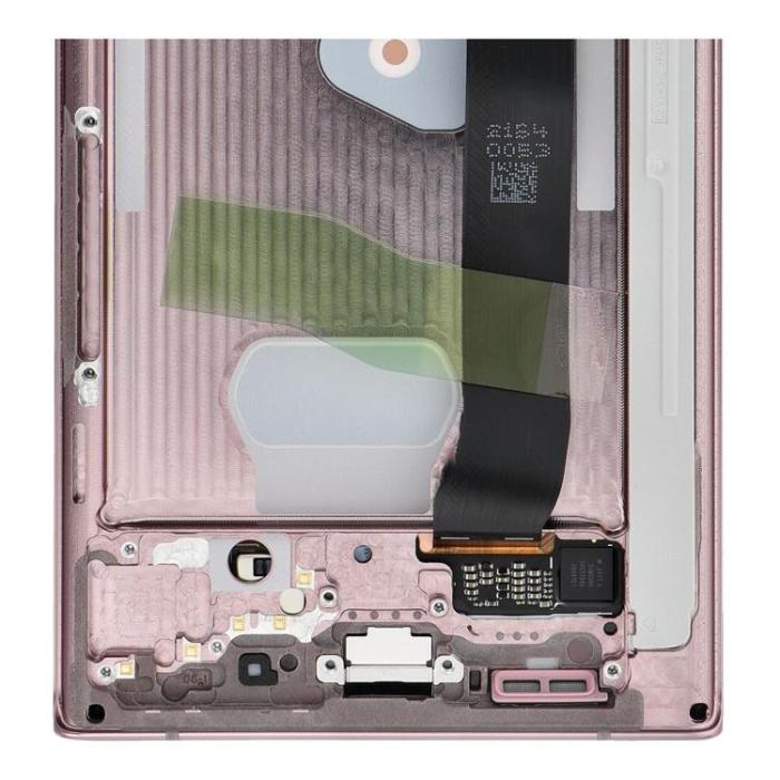 OEM - SAMSUNG Note 20 Ultra Skärm med LCD-display Mystic