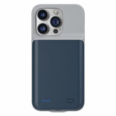 A-One Brand - iPhone 13 Pro Batteriskal 6800mAh - Blå