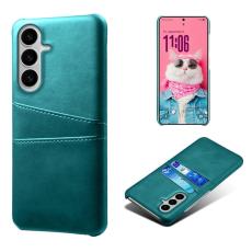 OEM - Samsung Galaxy S26 / S26 Pro Skal PU L&auml;der + H&aring;rd PC - Gr&ouml;n