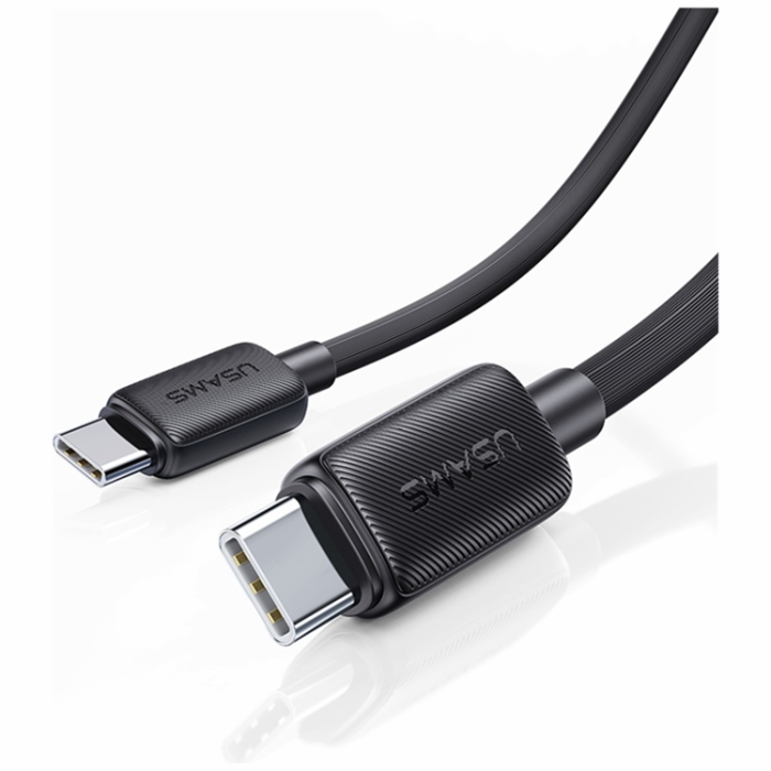 USAMS - Usams USB-C till USB-C Kabel 1m KY Series - Vit