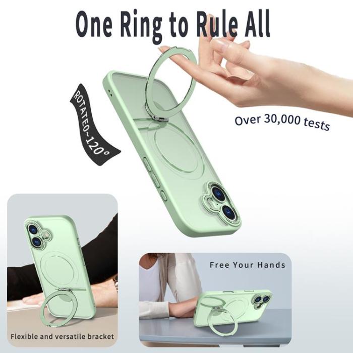 A-One Brand - iPhone 17 Mobilskal MagSafe Rotating Kickstand