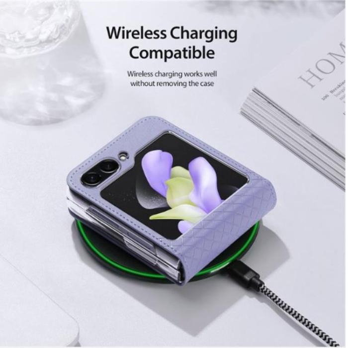 Dux Ducis - Dux Ducis Galaxy Z Flip 5 Mobilskal Bril - Lila