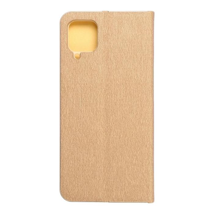 Forcell - Galaxy A12/M12 Plånboksfodral Forcell Luna Gold - Guld