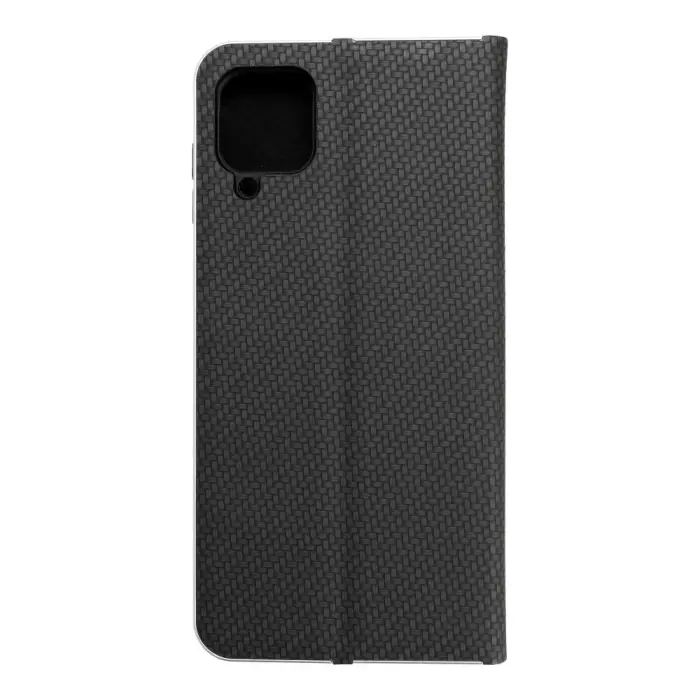 OEM - Galaxy A12/M12 Plånboksfodral Forcell Luna Carbon - Svart