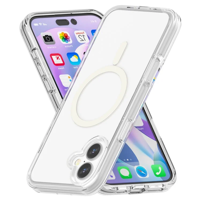 A-One Brand - iPhone 16 Mobilskal MagSafe - Transparent
