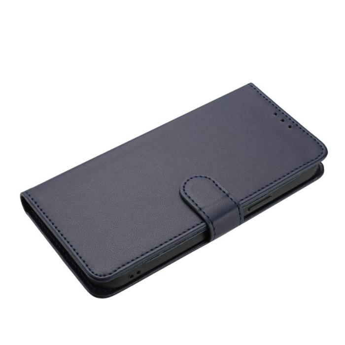 OEM - Samsung Galaxy S26 Ultra Fodral Läder Ställ - Blå